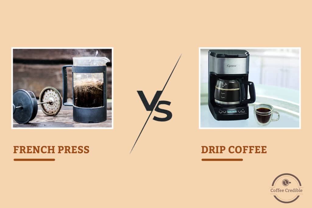 french press vs drip coffee