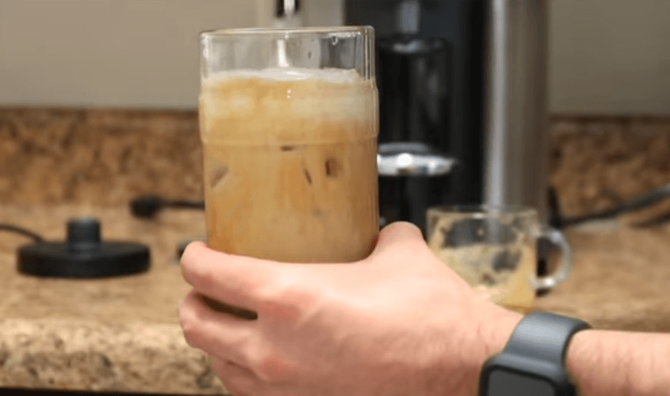 Nespresso iced latte