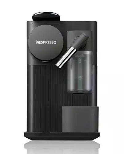 Nespresso Lattissima One Original Espresso Machine with Milk Frother by De'Longhi, Black