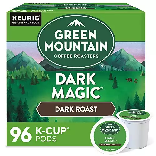 Green Mountain Coffee Roasters Dark Magic, Single-Serve Keurig K-Cup Pods, Dark Roast Coffee, 24 Count ( Pack Of 4 )