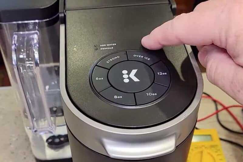                                         Keurig coffee maker has no power supply and is not turned on